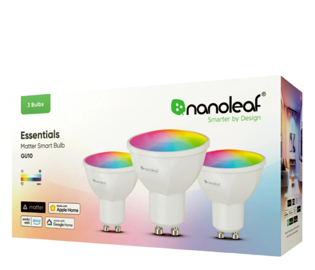 Nanoleaf Essentials Smart GU10 RGB (3 sztuki) - 1266889 - zdjęcie 2